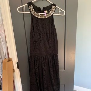 Black formal dress